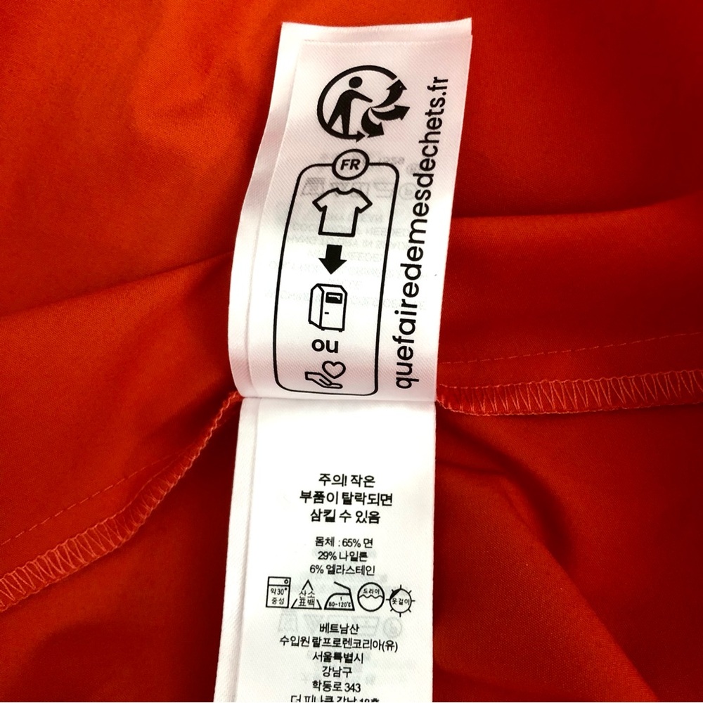 Brand Ralph Lauren Orange Long Sleeve Maxi Dress - Picture 9 of 15